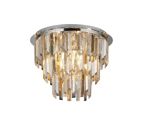 Svietidlá Searchlight 1225-5CC - Stropné svietidlo CLARISSA 5xE14/40W/230V 1225-5CC