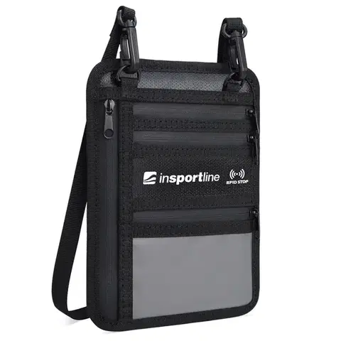 Peňaženky Cestovná peňaženka na doklady inSPORTline Tahopa 14,5x19,5 cm s RFID ochranou