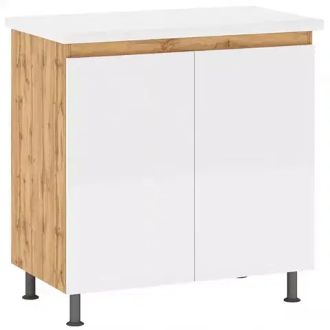 Kuchynské skrinky stojace Kuchynská skrinka Magnolia D80 ZL