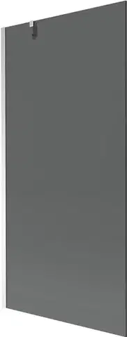 Sprchové dvere MEXEN/S - Next vaňová zástena FIX 90 x 150, grafit, chróm 895-090-000-00-40-01