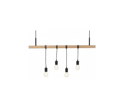 Svietidlá  LED luster na lanku 4xE27/6,5W/230V 2500K 4061461444723