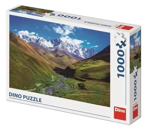 1000 dielikov Dino Toys Puzzle Hora Šchara 1000 Dino