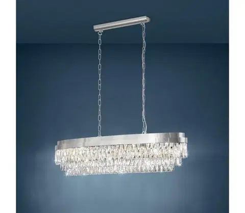 Svietidlá Eglo 39495 - Luster na reťazi VALPARAISO 13xE14/40W/230V lesklý chróm 39495