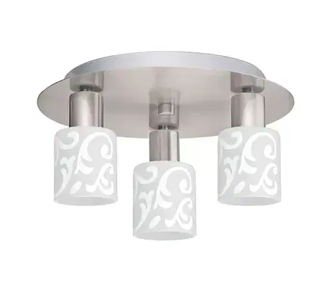 Svietidlá Eglo - LED Stropné svietidlo MY CHOICE 3xE14/4W/230V chróm/biela 1xEG31131+3xEG90257