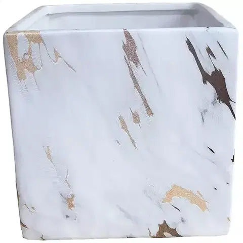 Záhrada Kvetináč YS44148M ceramic Sq Water Transfer Effect 12,5