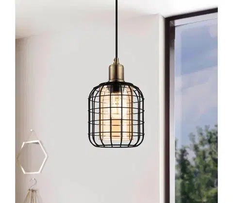 Svietidlá Eglo 43527 - Luster na lanku CHISLE 1xE27/40W/230V 43527