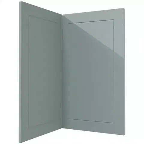 MDF fronty PVC Dvierka Quantum D12 90 mint