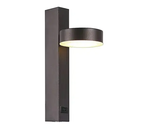 Svietidlá  LED Nástenné bodové svietidlo s USB portom LED/8W/230V 3000K 23405