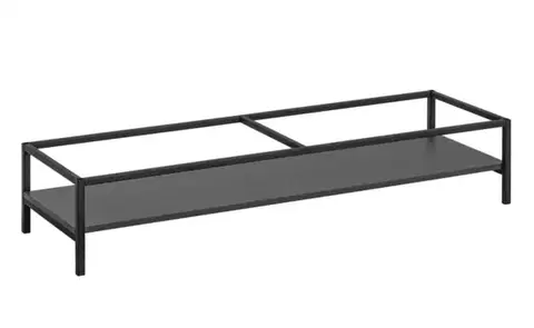 Skrinky do kúpeľne ArtCom Nožičky s policou MONAKO Grey 885 | 140 cm