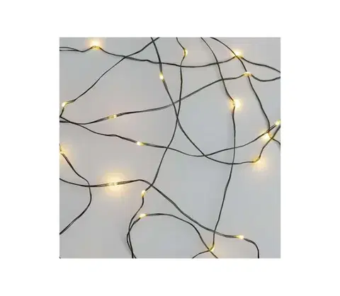 LED osvetlenie  LED vonkajšia svetelná reťaz 150xLED/20m IP44 teplá biela D3AW05
