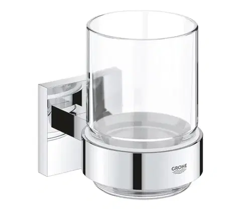 Svietidlá GROHE 41097000 - pohár s držiakom, lesklý chróm 41097000