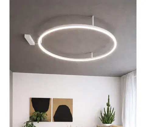 Svietidlá Ideal Lux - LED stropné svietidlo ORACLE SLIM LED/29W/230V 4000K pr. 50 cm biela 341910
