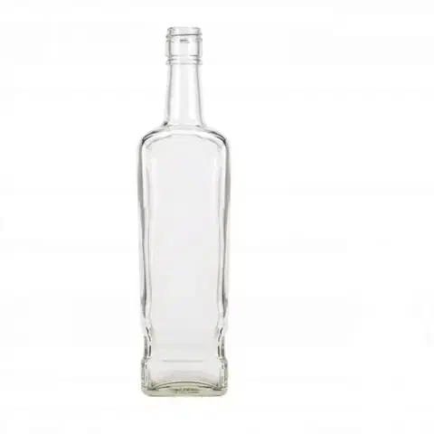 Shakery Kinekus Fľaša na alkohol sklo 500ml WALKER