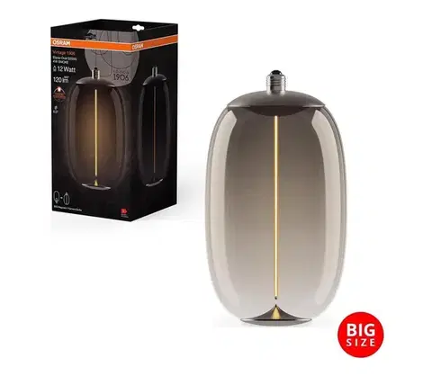 LED osvetlenie LED Žiarovka VINTAGE FILAMENT E27/4W/230V 2700K dymová - Osram 4099854173981