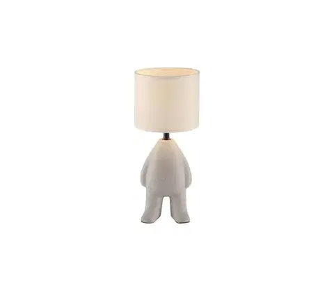 Lampy JUST LIGHT. 14191-39 - Stolová lampa TED 1xE27/25W/230V béžová 14191-39