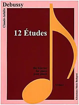 Hudba - noty, spevníky, príručky Debussy, 12 Études - Debussy Claude
