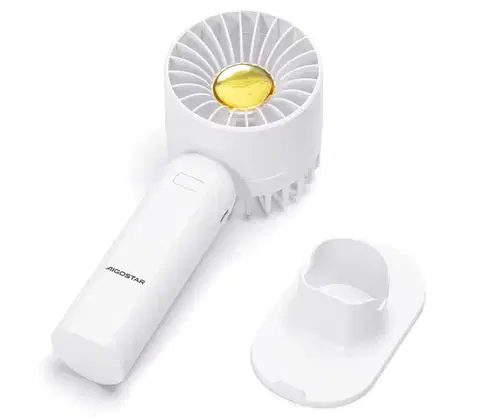 Ventilátory  B.V.  - Nabíjací vreckový látor 4W/5V 500mAh USB biela B301013KN