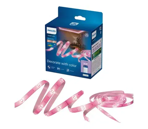 LED osvetlenie Philips Smart Philips - LED RGB Stmievateľný pásik SMART STRIP 5m LED/7W/230V 2200-6500K Wi-Fi 8721103111395