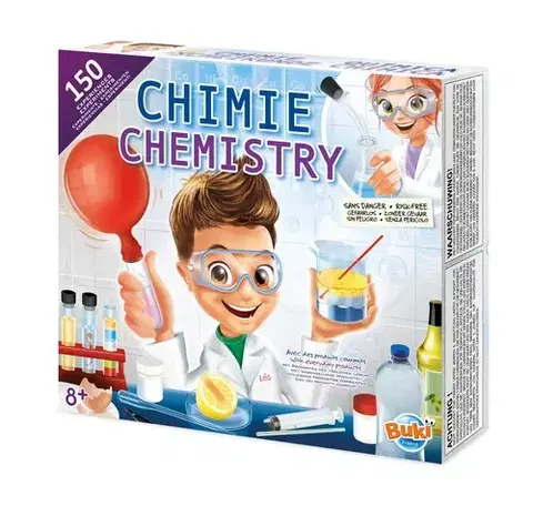 Vedecké experimenty Buki Chemické laboratórium 150 experimentov