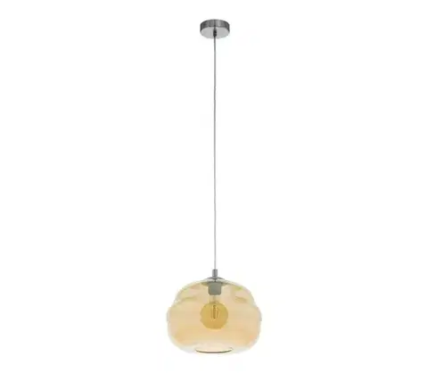 Svietidlá Eglo 39533 - Závesné svietidlo DOGATO na lanku 1xE27/60W/230V 39533