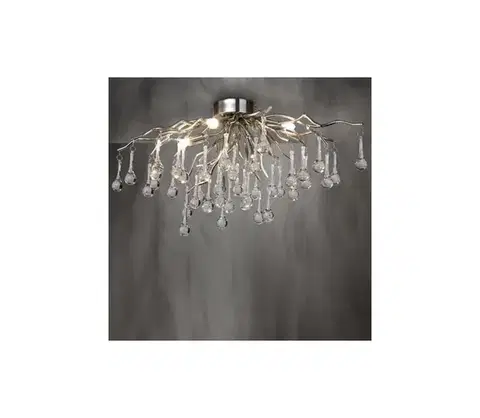 Svietidlá Paul Neuhaus 8090-55 - Prisadený luster ICICLE 4xG9/40W/230V 30x60 cm chróm 8090-55