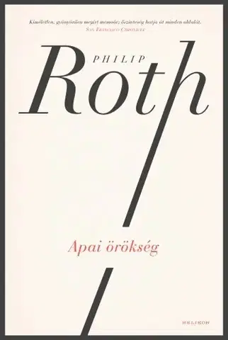 Svetová beletria Apai örökség - Philip Roth