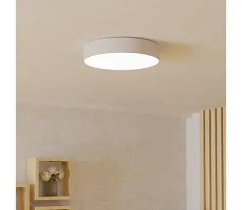 Svietidlá Eglo 901906 - LED RGBW stmievateľné stropné svietidlo GALLIZZI-Z LED/15W/230V priemer 39 cm biela 901906