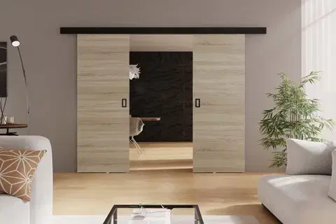 Posuvné dvere KIER Posuvné dvere WERDI DUO | 132 cm Farba: dub sonoma