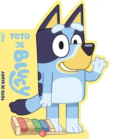 Leporelá, krabičky, puzzle knihy Bluey - Toto je Bluey - Kolektív autorov