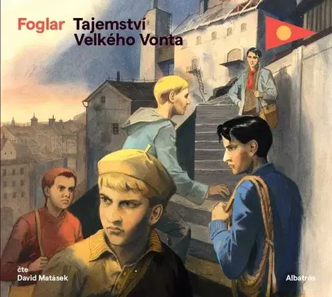 Dobrodružstvo, napätie, western Albatros Tajemství Velkého Vonta (audiokniha)