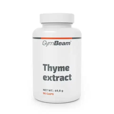 Rastlinné doplnky GymBeam Thyme extract