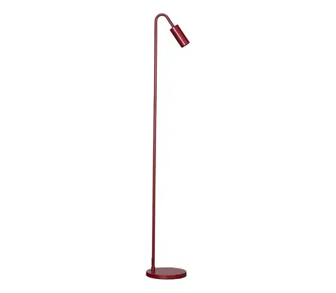Lampy ByRydens 4100950-1002 - Stojacia lampa CURVE 1xGU10/7W/230V červená 4100950-1002