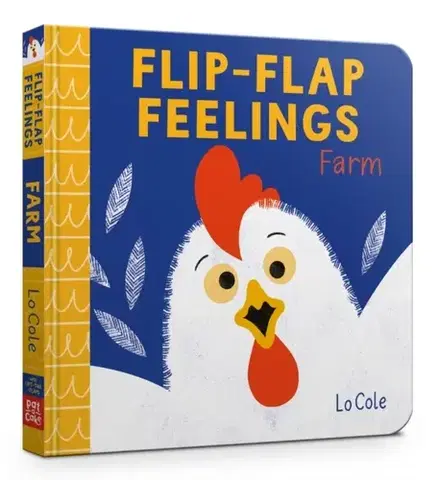 Leporelá, krabičky, puzzle knihy Flip-Flap Feelings: Farm - Pat-A-Cake