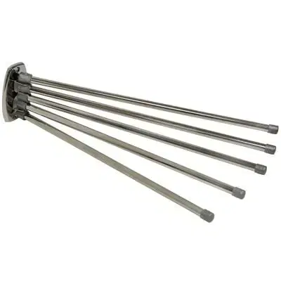 Vešiaky Kinekus Vešiak na uterák 5 ramenný CHROM 50cm 27673