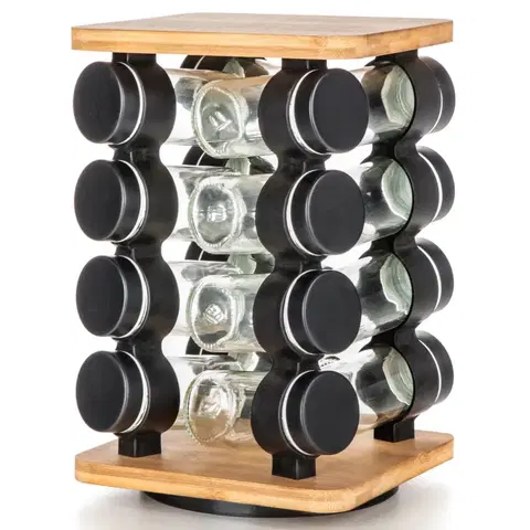 Kuchynské náradie Banquet Súprava koreničiek CULINARIA Black, 16 ks