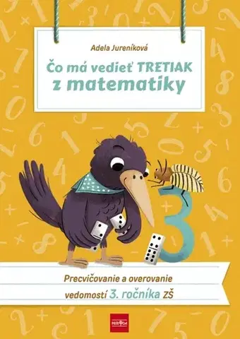 Matematika Čo má vedieť tretiak z matematiky, 2.vydanie - Adela Jureníková