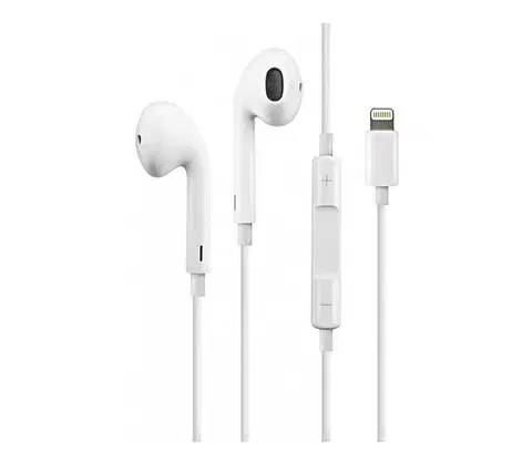 Predlžovacie káble  Slúchadlá FIESTA pre iPhone/iPad s Lightning konektorom FISEMW20
