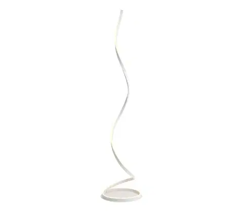 Lampy Redo 01-4281 - LED Stmievateľná stojacia lampa SCROLL LED/30W/230V biela 01-4281