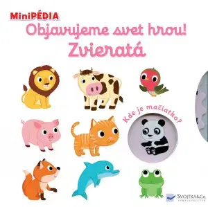Leporelá, krabičky, puzzle knihy MiniPÉDIA Objavujeme svet hrou! Zvieratá - Nathalie Choux