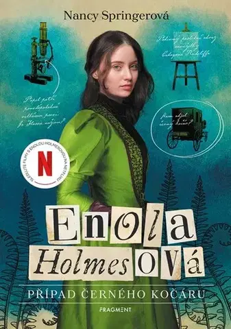 Dobrodružstvo, napätie, western Enola Holmesová 7: Případ černého kočáru - Nancy Springer,Vendula Davidová