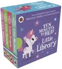 Rozprávky Ten Minutes to Bed: Bedtime Little Library - Rhiannon Fielding,Chris Chatterton
