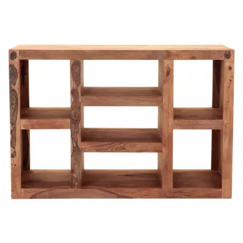 Knižnice Knižnica 130x90x35 Gani z indického masívu palisander