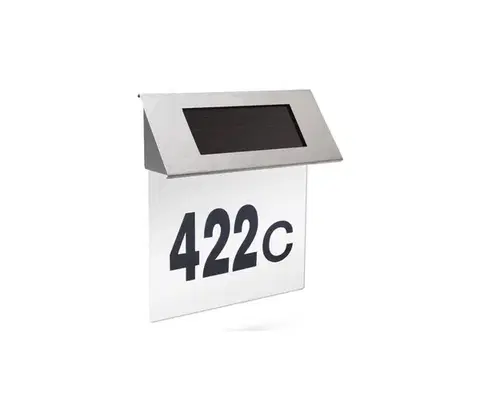 Záhradné lampy  LED Solárne domové číslo LED/1,2V IP44 11446B