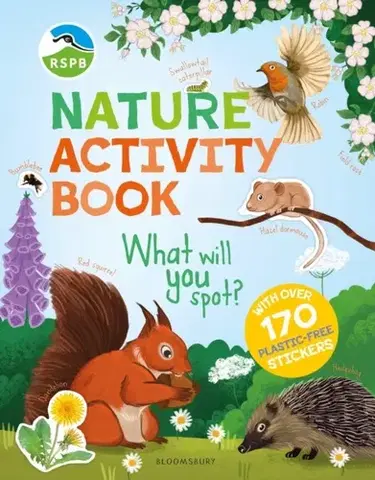 Nalepovačky, vystrihovačky, skladačky RSPB Nature Activity Book - RSPB