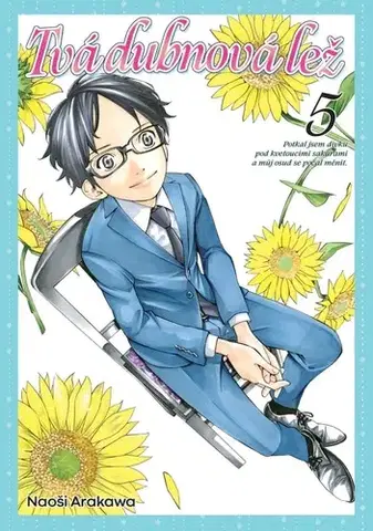Manga Tvá dubnová lež 5 - Naoši Arakawa,Naoši Arakawa,Anna Křivánková