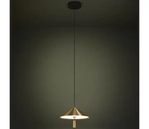 Svietidlá Eglo 390271 - LED Luster na lanku PARAGUAY LED/12W/230V 3000K zlatá 390271