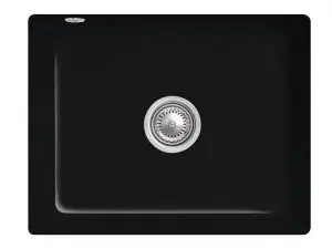 Kuchynské drezy VILLEROY & BOCH VILLEROY & BOCH - Keramický drez Subway 60 SU chromit podstavný 545 x 440 bez excentra 331001J0
