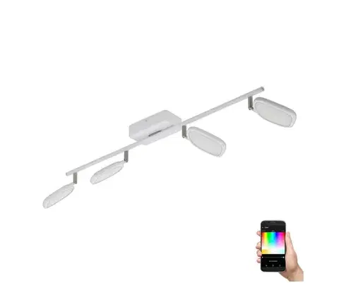 Svietidlá Eglo 97694 - LED RGB Bodové svietidlo PALOMBARE-C 4xLED/5W/230V 97694