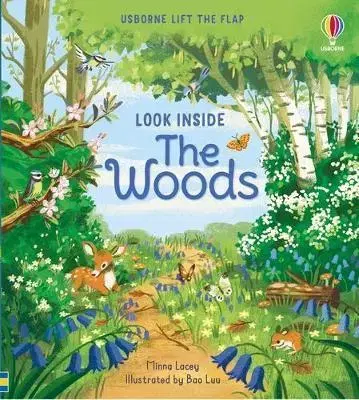 Leporelá, krabičky, puzzle knihy Look Inside the Woods - Minna Lacey,Bao Luu