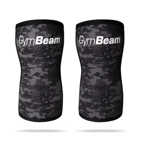 Bandáže na cvičenie GymBeam Neoprénová bandáž na koleno Conquer Camo  XL